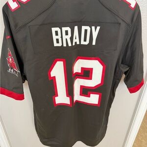 NFL Tampa Bay Buccaneers Black and Red Jersey Men’s S